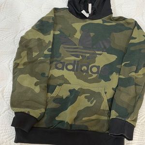 Adidas camo hoodie